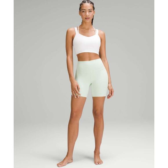 (4)‎ $64 Lululemon Align High-Rise Short 6" Kohlrabi Green - Picture 2 of 3